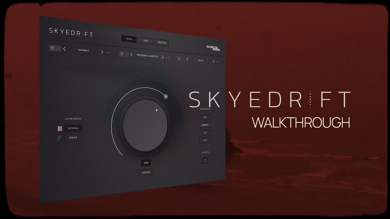 Walkthrough: SKYEDRIFT - Textural Ambient library for Kontakt