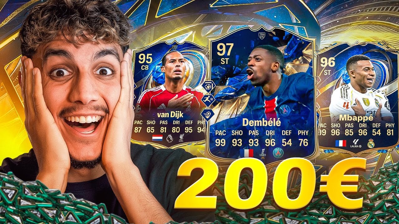 J'OUVRE 200€ DE PACKS TOTY SUR FC26 😱 (J'ai eu des dingueries)