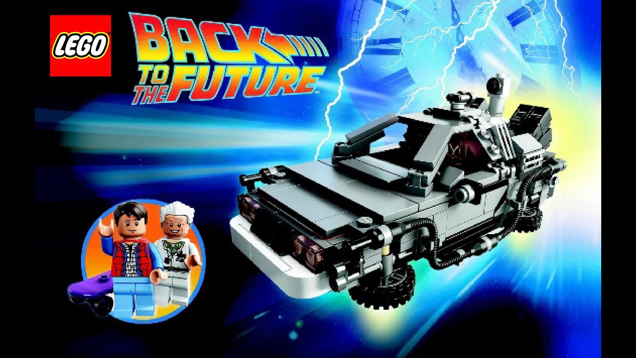21103 LEGO The DeLorean time machine ,Back to the Future (instructions booklet)