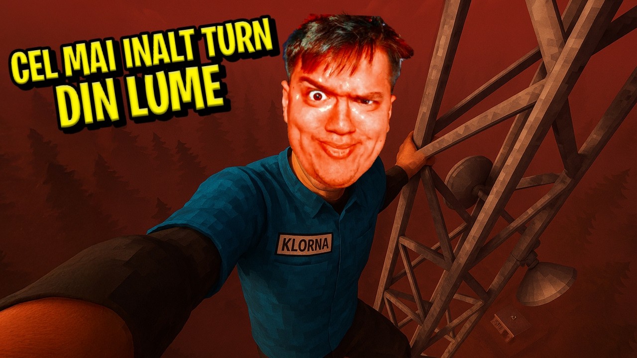 Urc pe cel mai Inalt TURN din LUME Intr-un Joc Horror