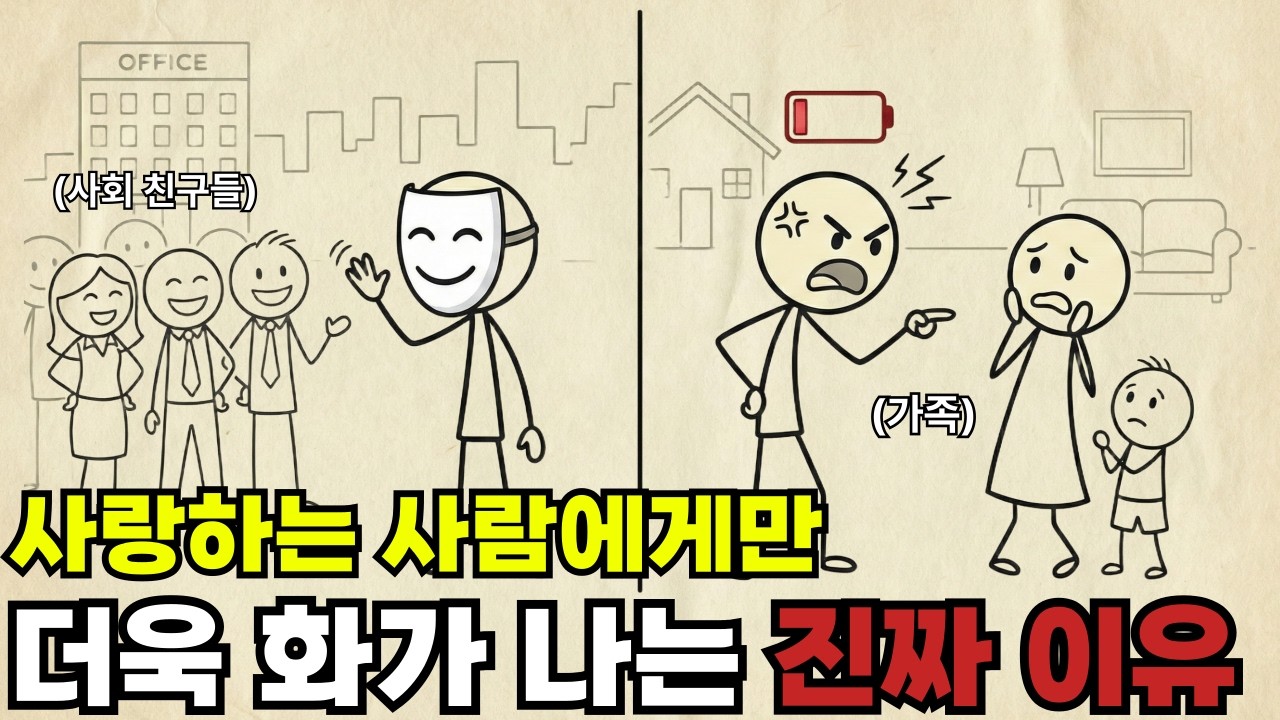 우리는 왜 가까운 사람일수록 더욱 화를 낼까? 뇌과학으로 알아보기