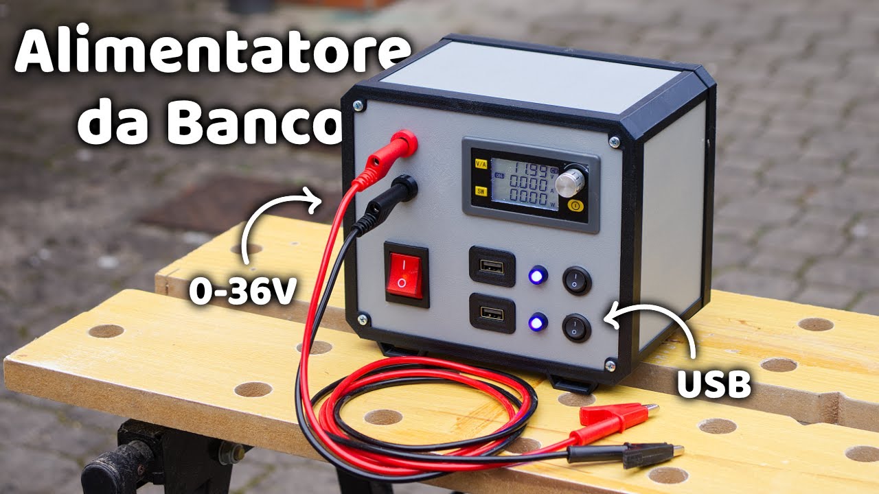Alimentatore Variabile da Banco FAI da TE