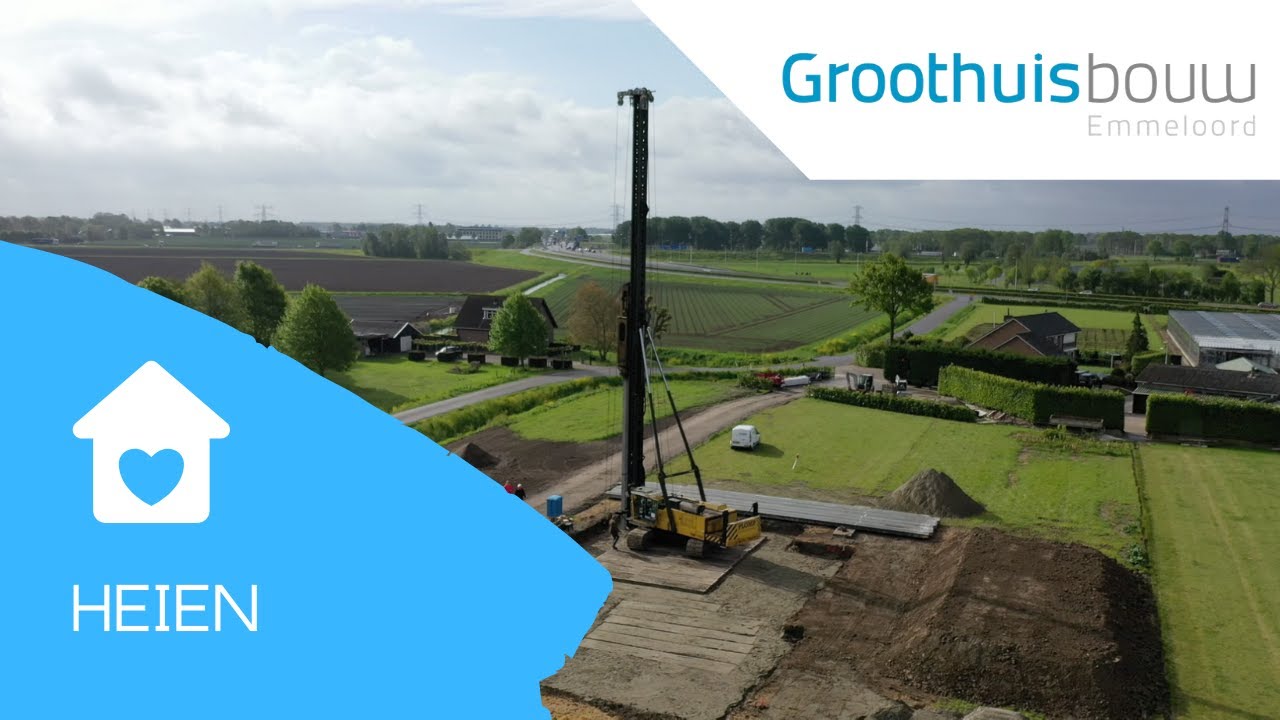 #2 - De EERSTE PAAL is een feit! - Groothuisbouw op 8a - 📍 Hoeksche Waard