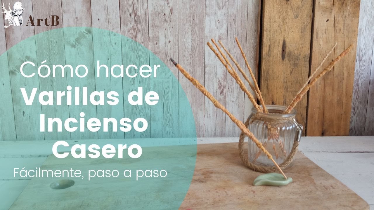 Cómo hacer Incienso Casero, paso a paso, DIY..