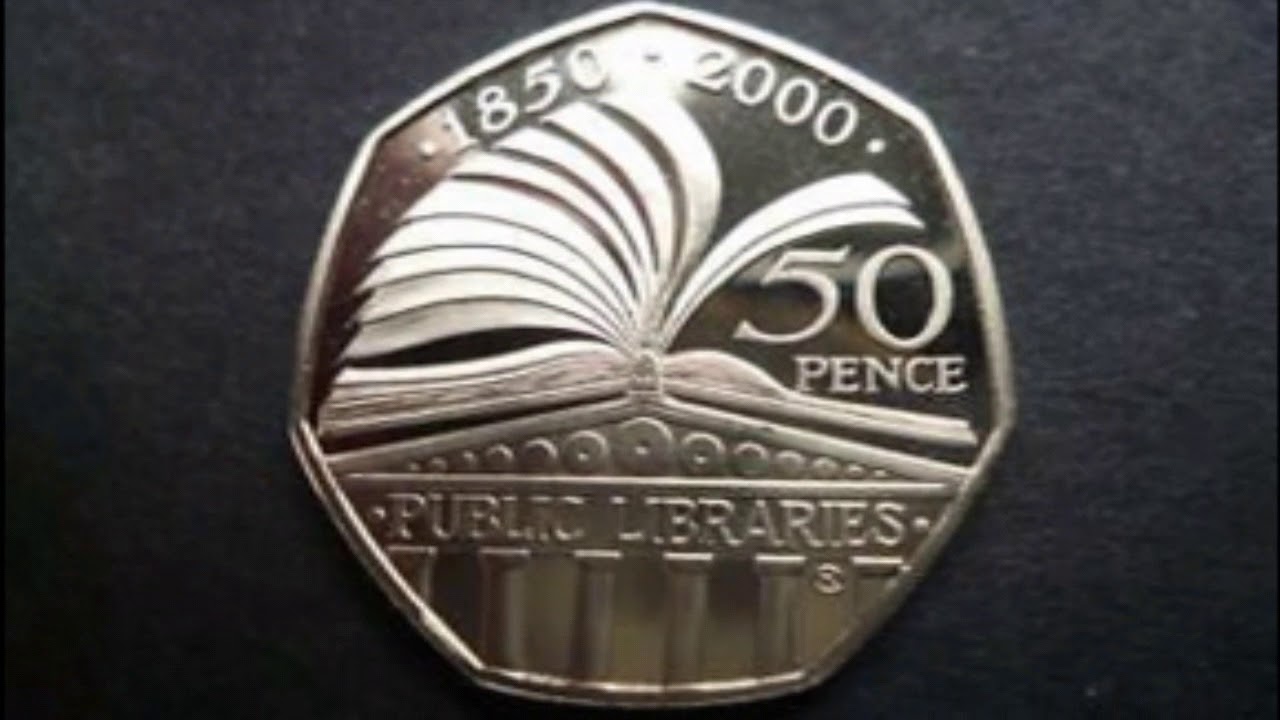 2000 Libraries 50p Coin WORTH? Queen Elizabeth II