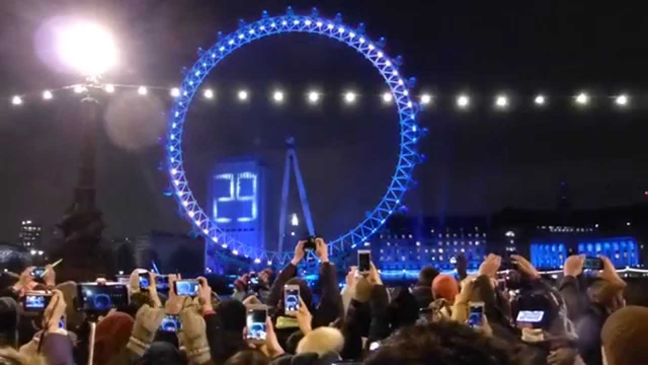 London NYE Fireworks 2015