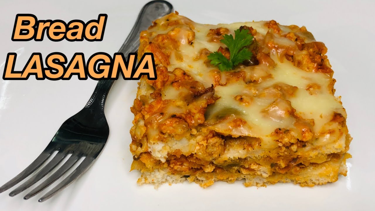 ലസാനിയ ഉണ്ടാക്കാൻ ഇനി ബ്രെഡ് മതി | Lasagna recipe in malayalam | Chicken bread lasagna without oven