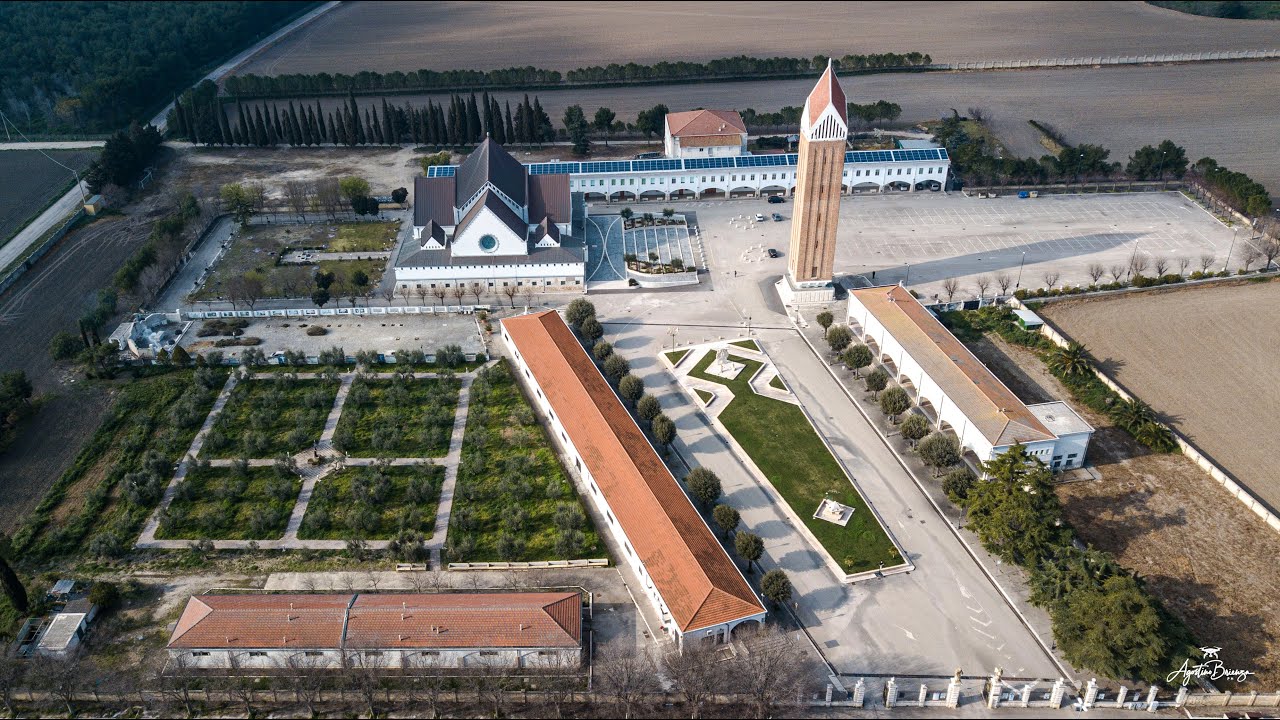 PUGLIA BY DRONE - BASILICA SANTUARIO MADRE DI DIO INCORONATA - FG
