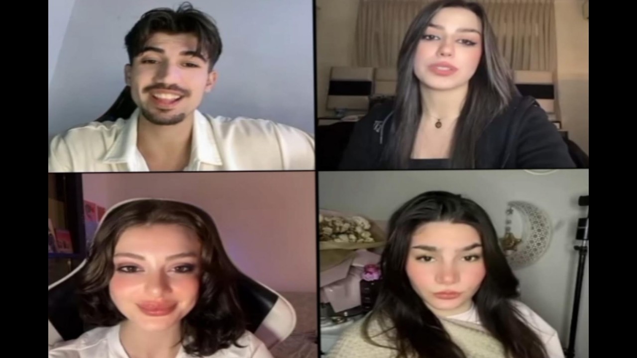 لايف محمد كيست مع أروى  و حنان و توثة مشاهير تيك توك