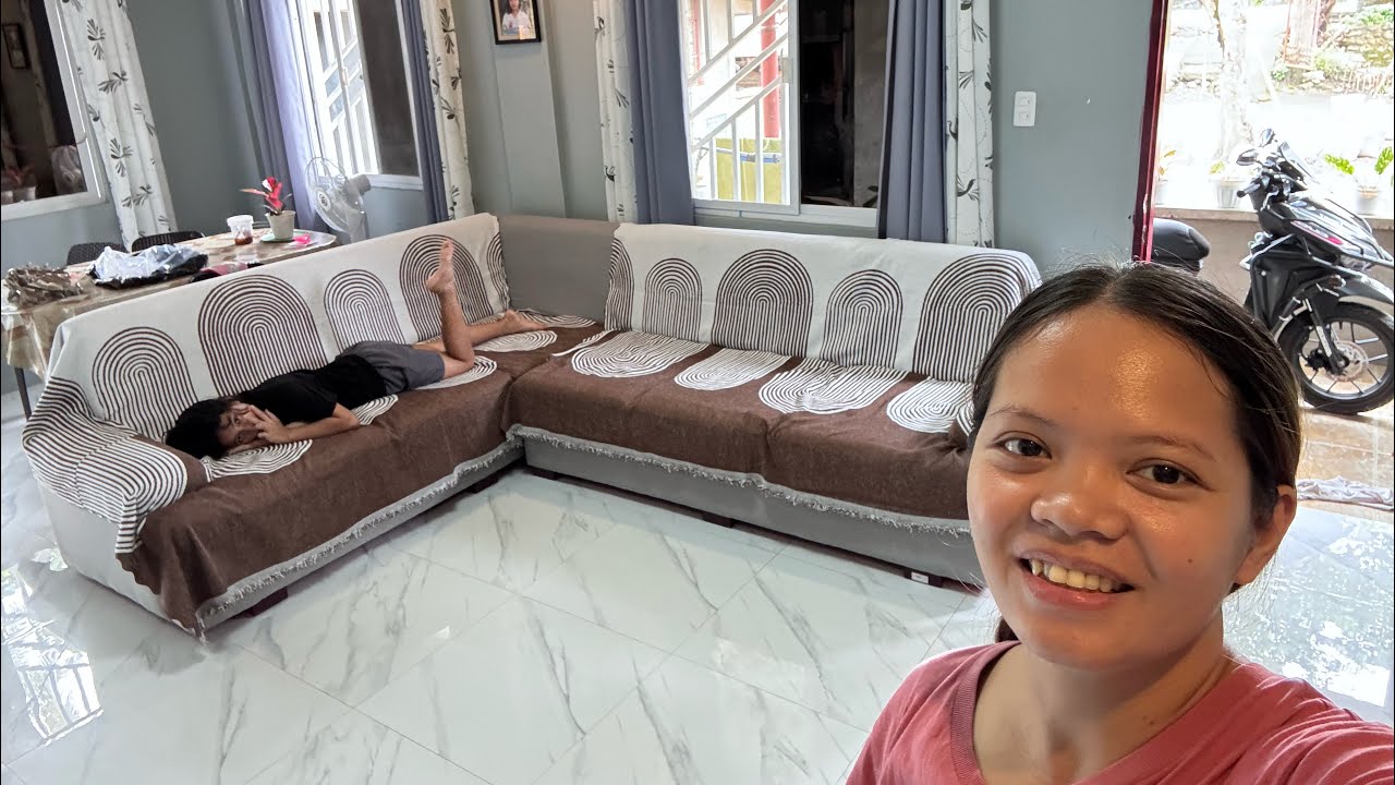 WOW GANDA NITO 😍 NEW SOFA COVER 