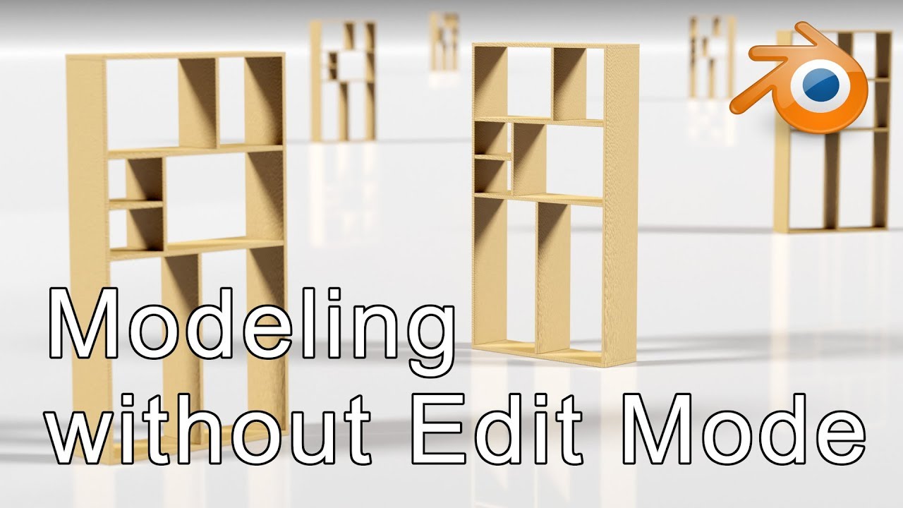 BEGINNER TUTORIAL | Model in Object Mode (no verts, edges or faces) Blender 2.8
