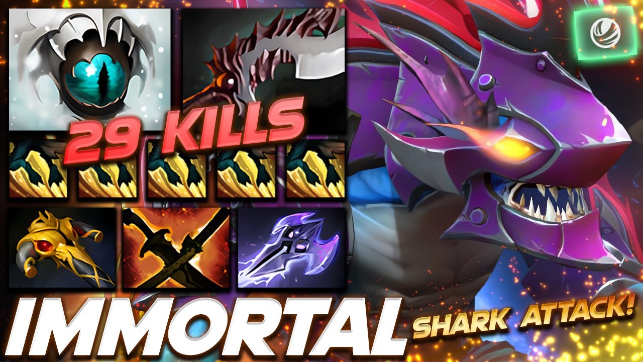 Slark Shark Attack 29 Kills - Dota 2 Pro Gameplay [Watch & Learn]