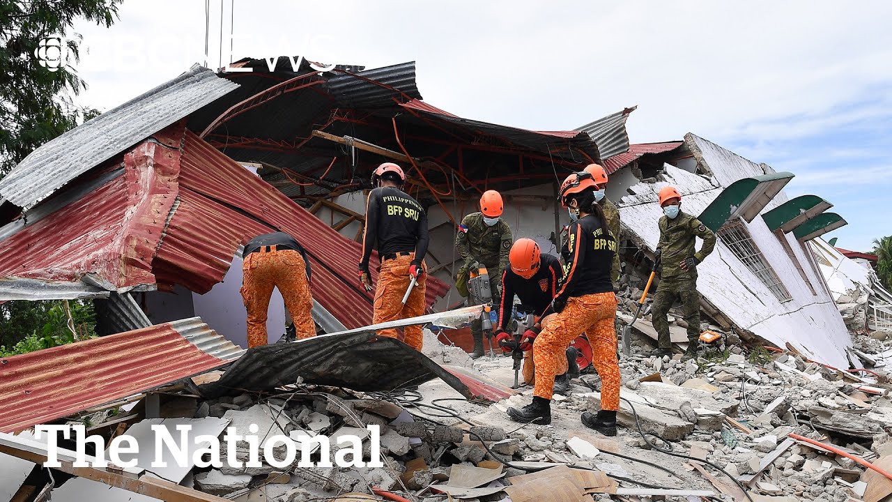 6.9 magnitude quake kills dozens, damages buildings in Philippines