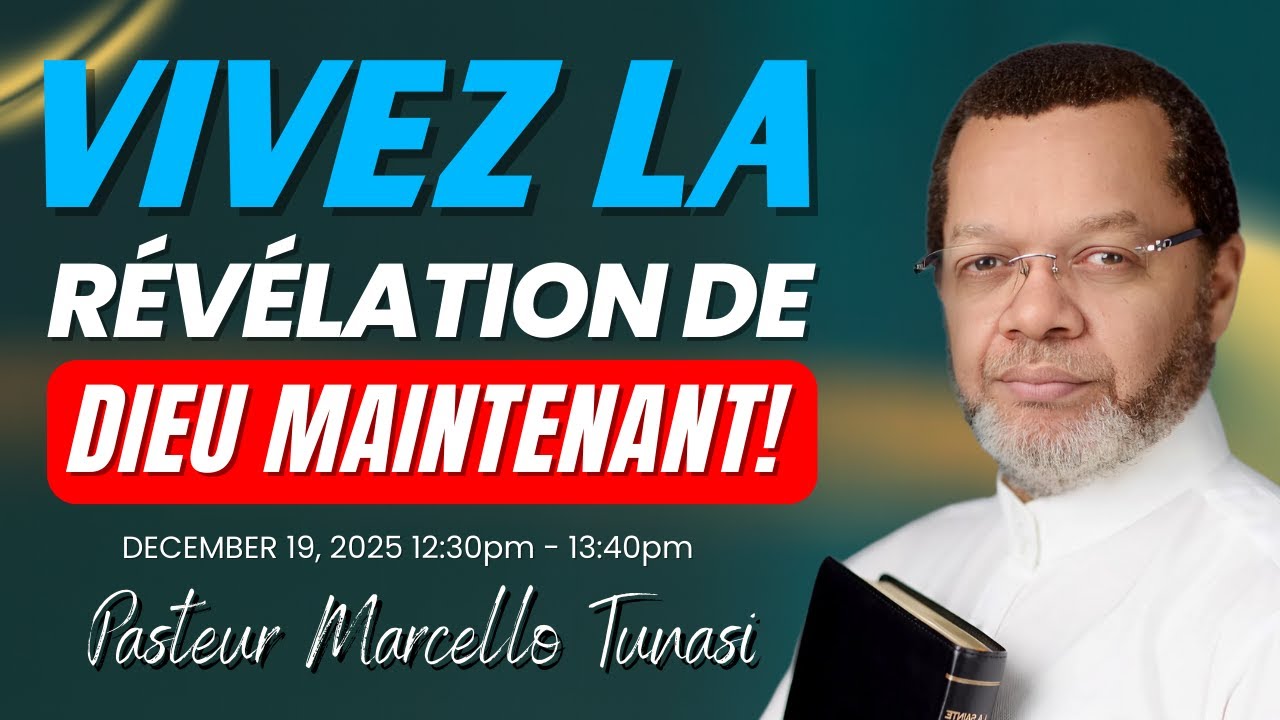 Révélation et Promesse : Comment Dieu Transforme Votre Vie | Pasteur Marcello Tunasi.