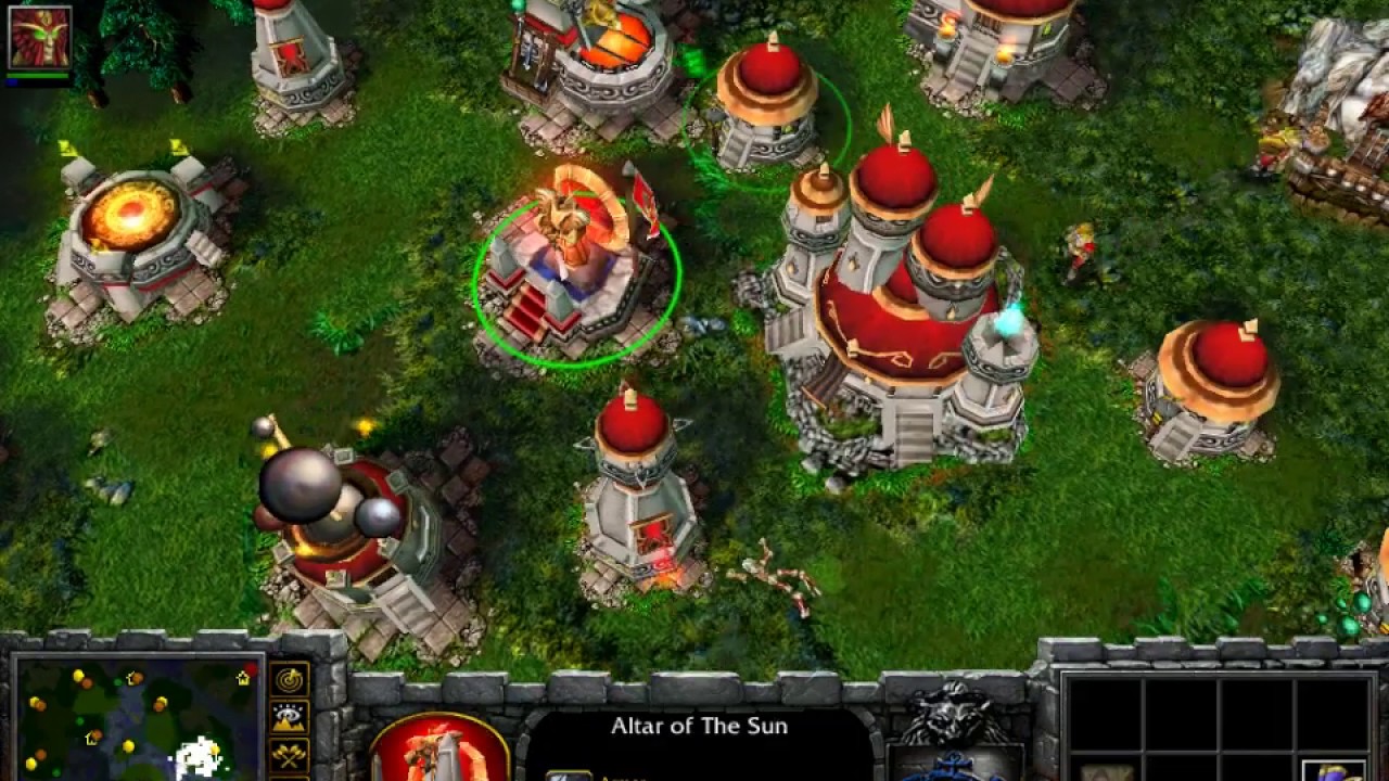 Warcraft 3 Race Gameplay - (Blood Elves) - Custom Race