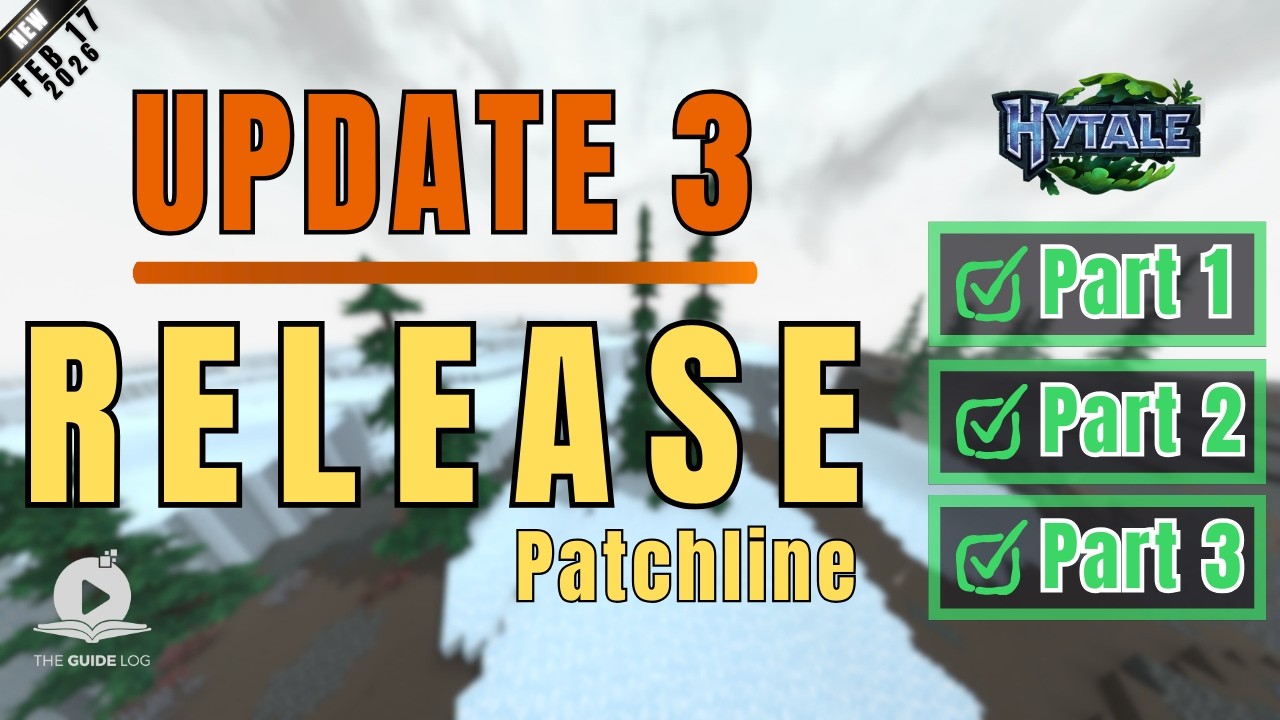 Hytale Update 3 RELEASE &mdash; All You Need to Know (Quick)