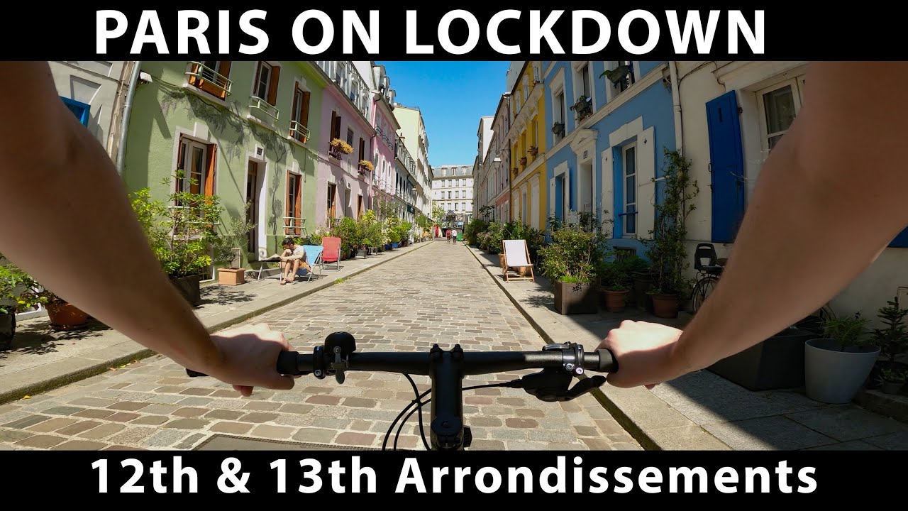 Cycling Paris on Lockdown - 12th & 13th Arrondissements