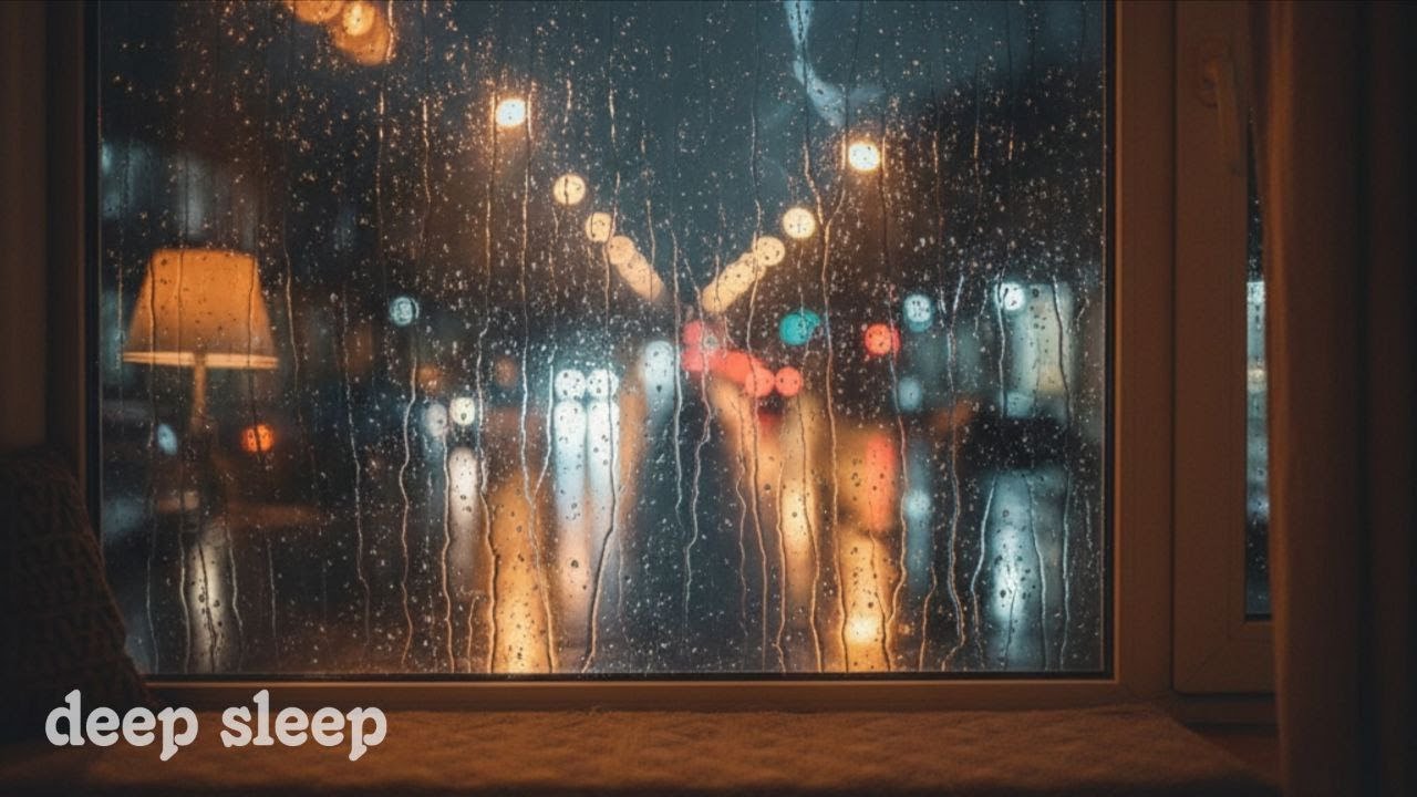 Rainy Night Piano for Inner Peace 🌙