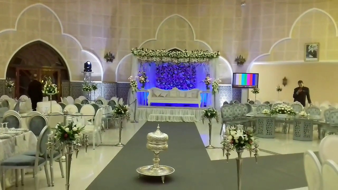 تزيين قاعة الحفلات بالورود &الدالية مكناس$