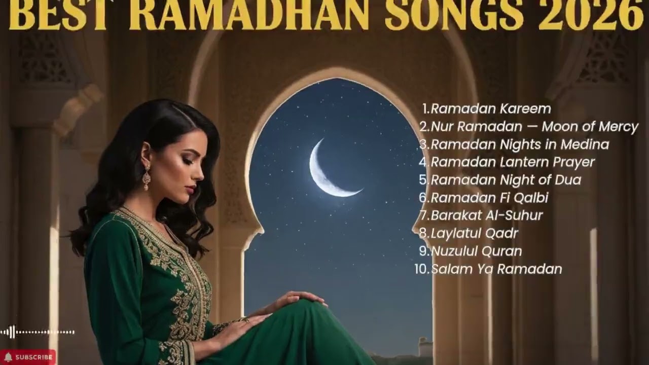Ultimate Ramadan 2026 Arabic Islamic Music 🕋 Best Nasheed for Fasting, Prayer & Reflection