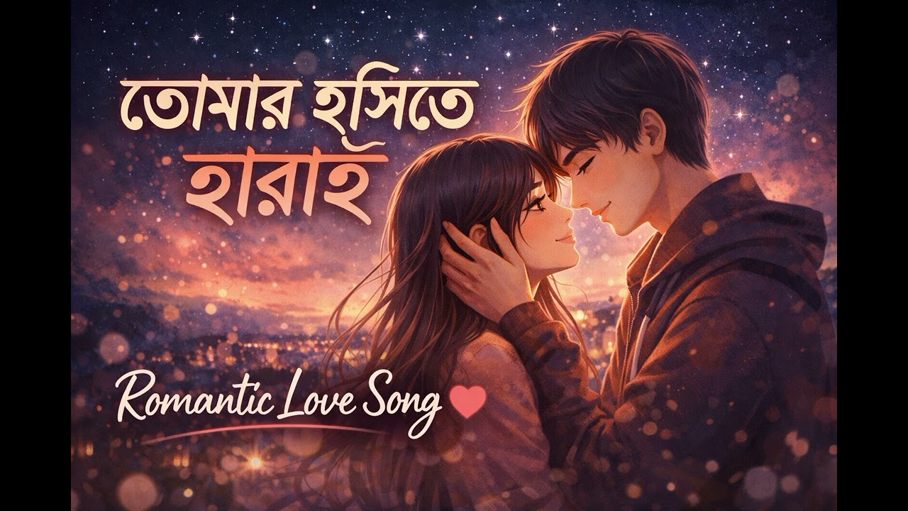 তোমার হাসিতে হারাই ❤️ | Romantic Bengali Love Song | Emotional Love Song 2026