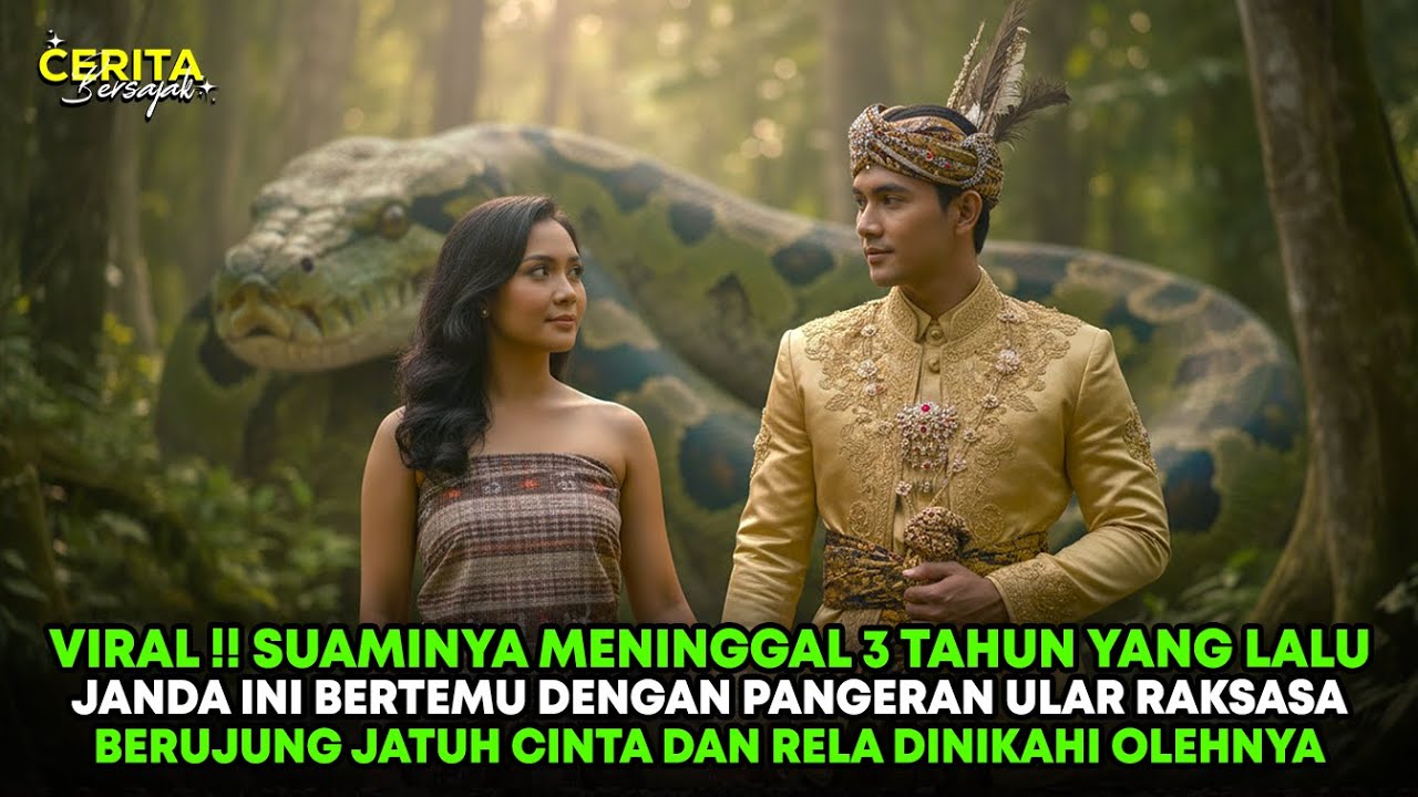 VIRAL !! DITINGGAL SUAMI 3 TAHUN LALU, JANDA KEMBANG DESA RELA DINIKAHI PANGERAN ULAR PENJAGA HUTAN
