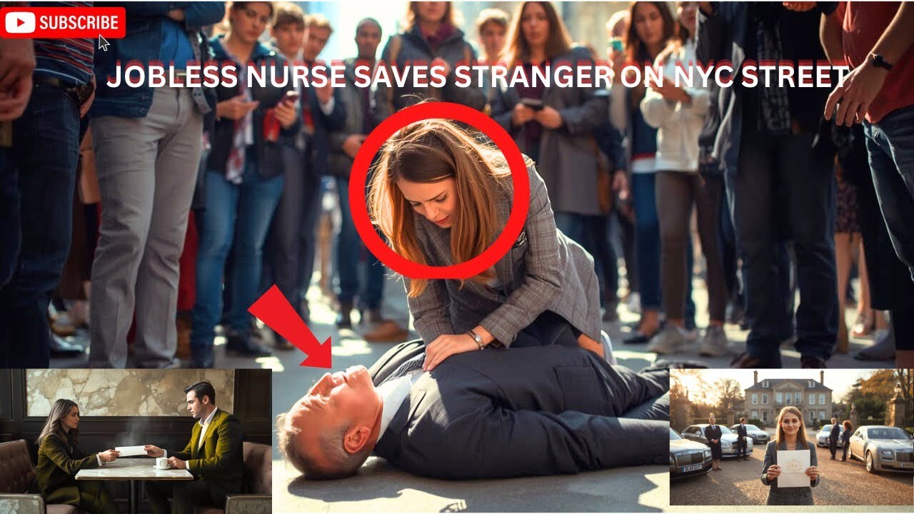 Jobless Nurse Saves Stranger on NYC Street Discovers He’s a Billionaire and Her Life Changes Forever