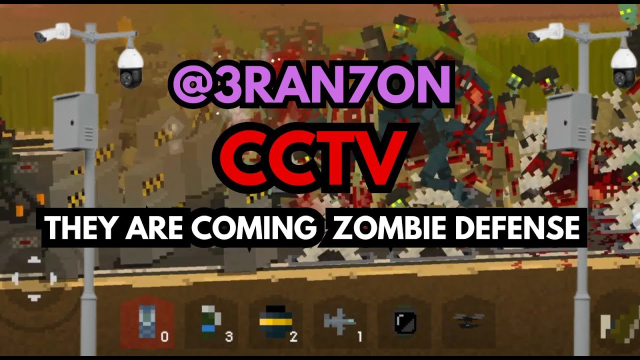 USE OF CCTV THEY ARE COMING ZOMBIE DEFENSE | GAMEPLAY |
