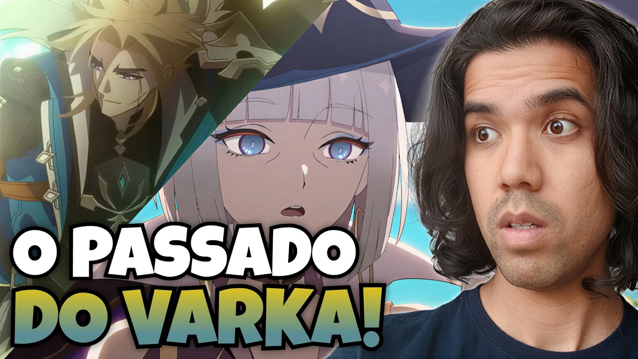 BARBELOTH E HISTÓRIA DO VARKA REVELADOS! | REACT DO CURTA ANIMADO: OUTRO PRÓLOGO | Genshin Impact