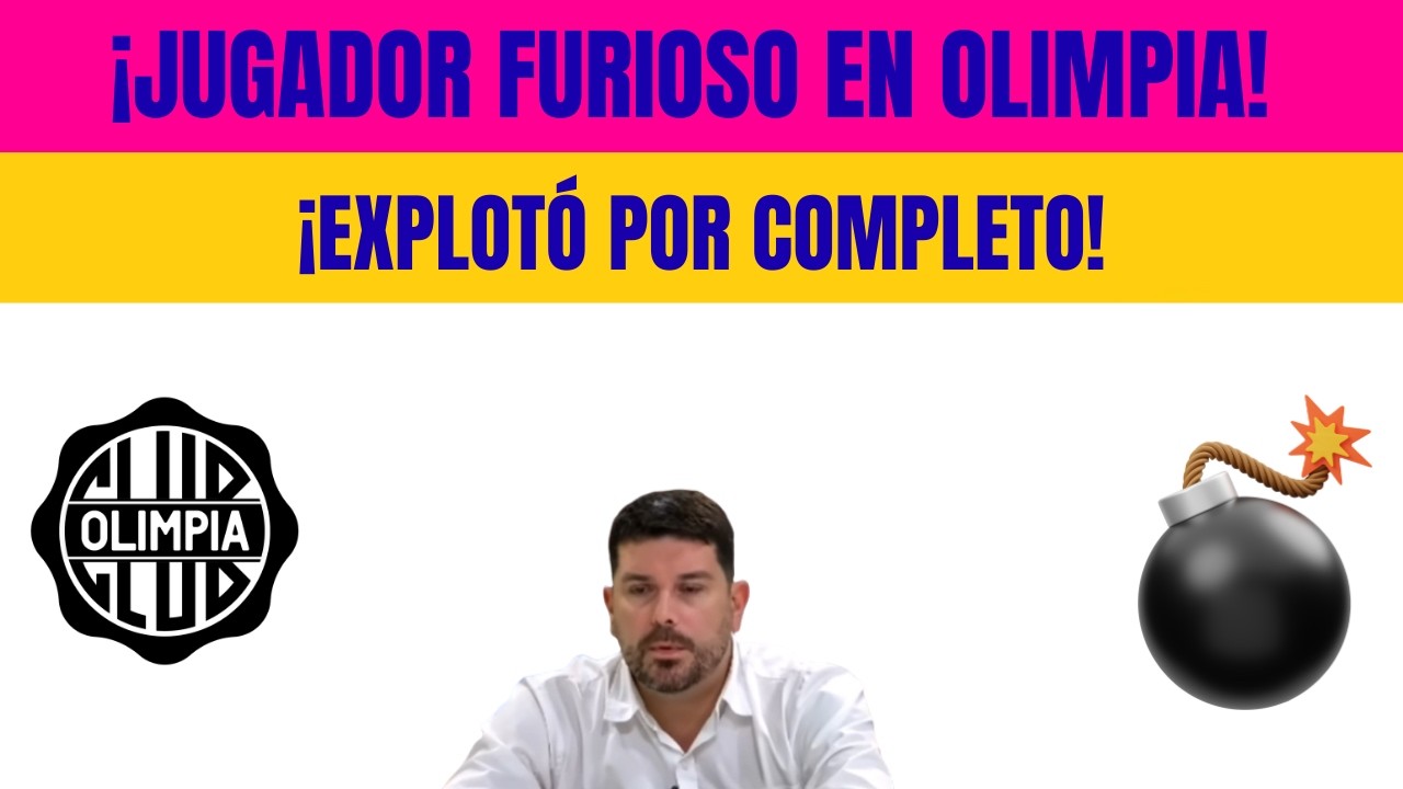 &iexcl;GIRO INESPERADO! 💣 &iexcl;NO LO ESPERABA NADIE! OLIMPIA NOTICIAS! OLIMPIA NOTICIAS HOY!