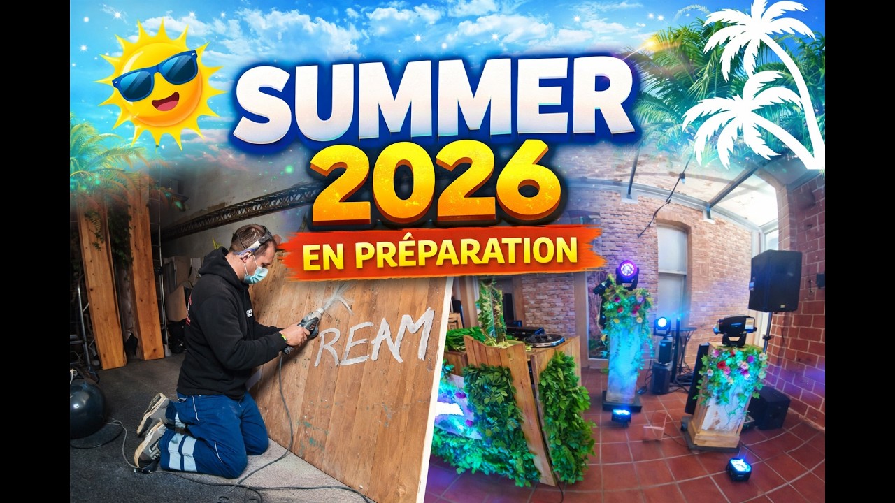 Je vous présente la préparation de la saison 2026 chez SUMMER DREAM #summerdream #summer2026 