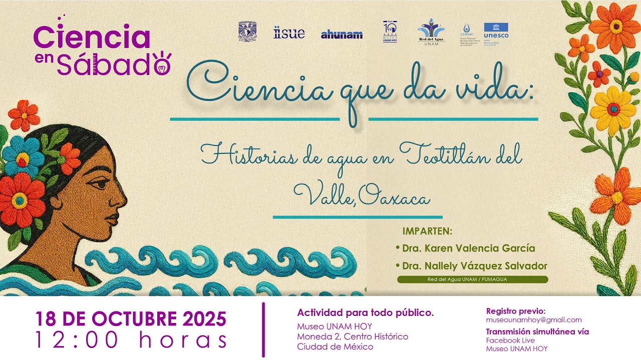 Ciencia en sábado. Dras. Karen Valencia y Nallely Vázquez
