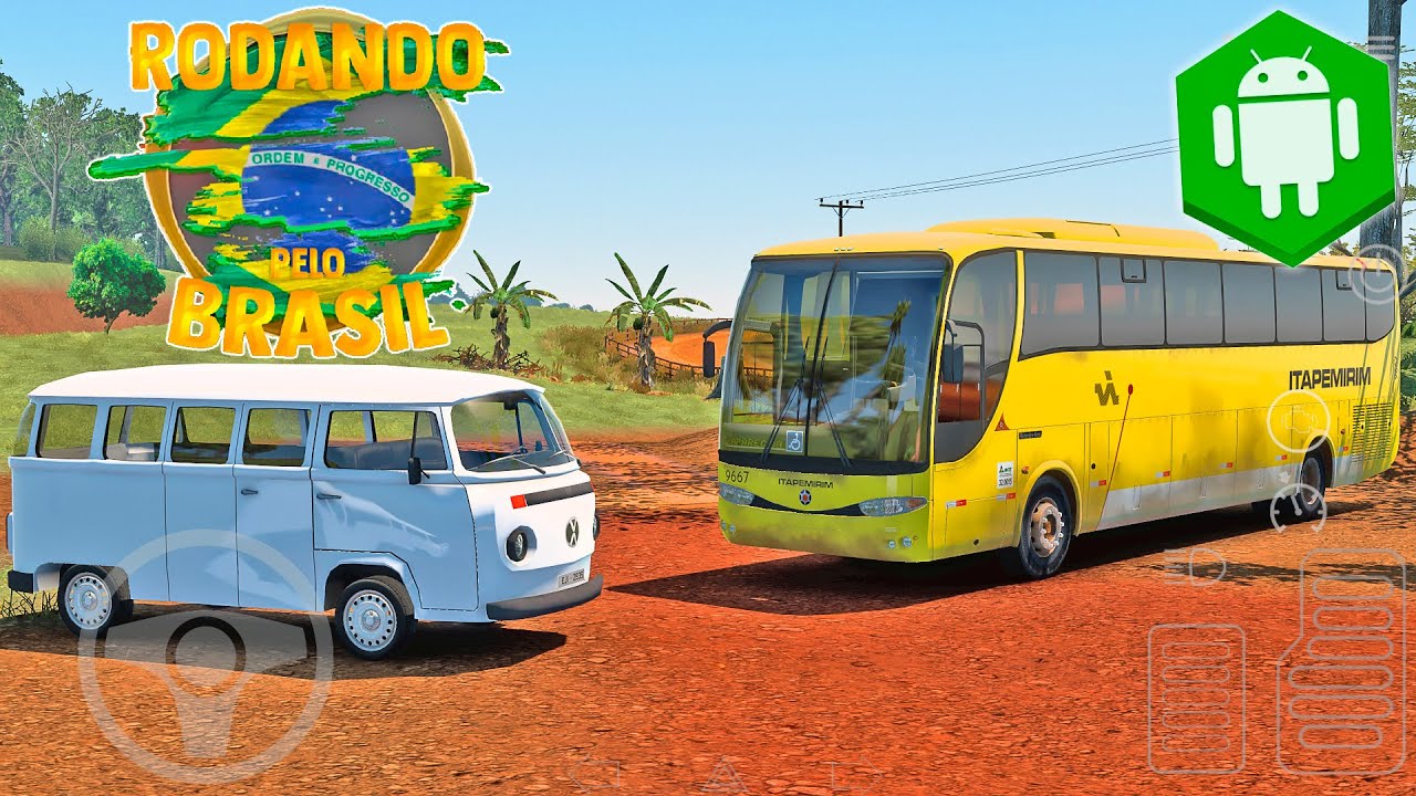 SAIU! Novo Jogo De Ônibus Rodoviário Para Android 2022  - Rodando Pelo Brasil