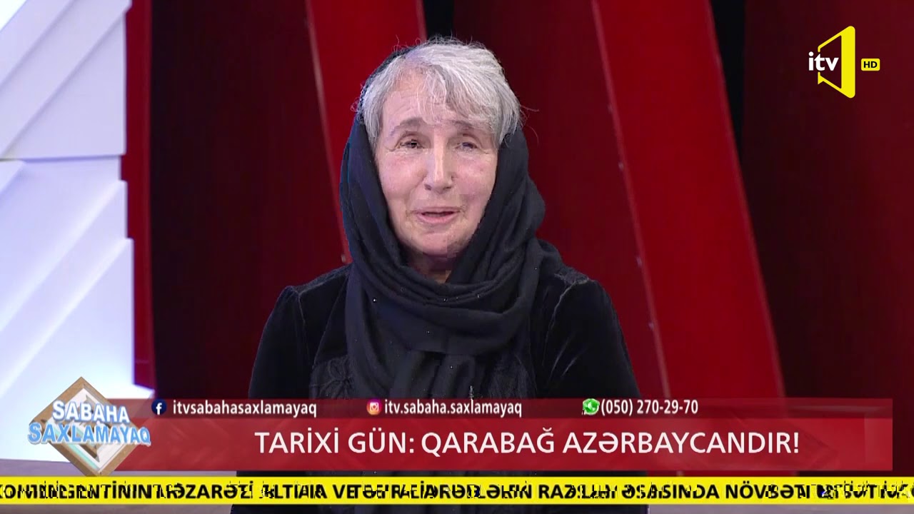 Milli Qəhrəman Allahverdi Bağırovun bacısı Almaz Bağırova: 