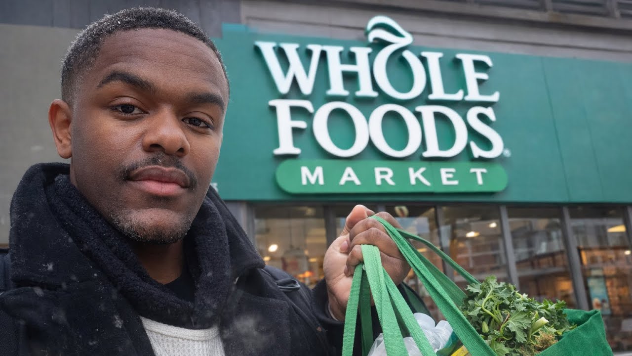 YN Goes Eating And Grocery Shopping At Whole Foods Market in NYC for 24 Hours