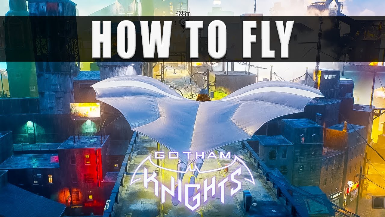 Gotham Knights how to unlock Glider or Wingsuit - How to fly