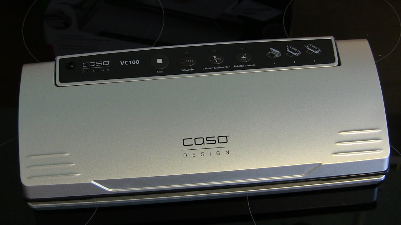 Vakuumierer CASO VC 100 im Praxistest-Vakuumiergerät Caso VC 100 im Test
