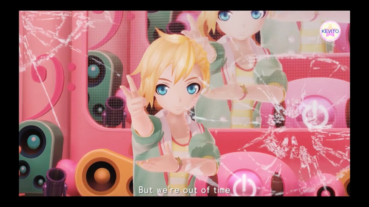 LEN Kagamine Holy Lance Explosion Boy (English subs) Miku Project DIVA X