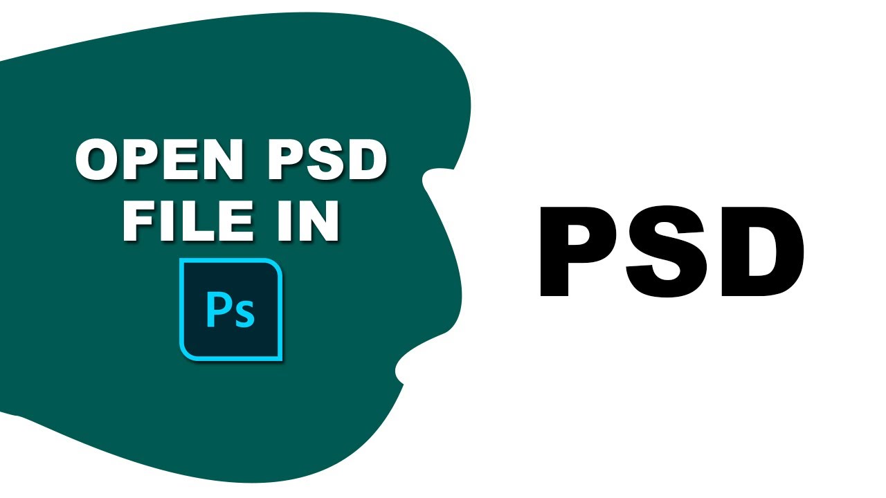 how to open psd file in adobe photoshop
