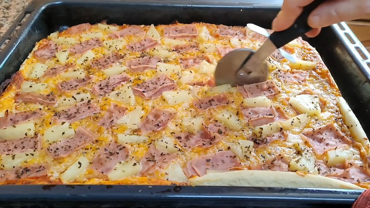 🍕HACER PIZZA EN CASA PASO A PASO🍕