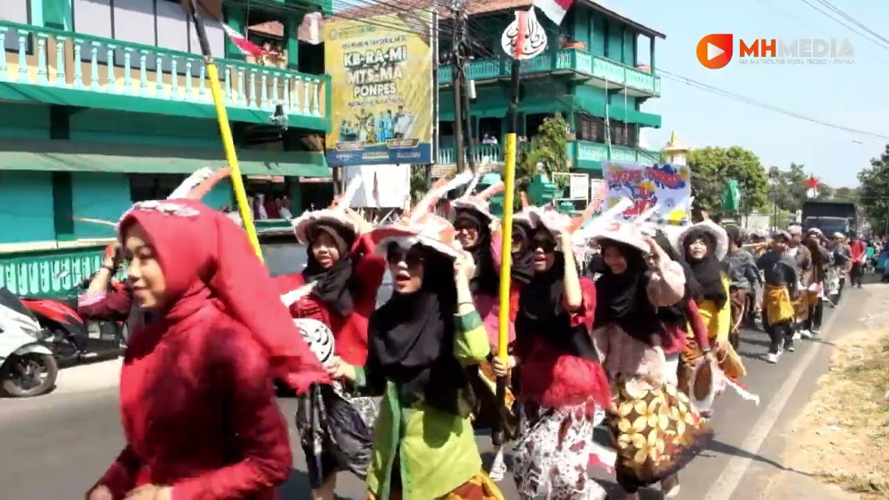 Emha Karnaval HUT RI Ke-78 MA MH Troso