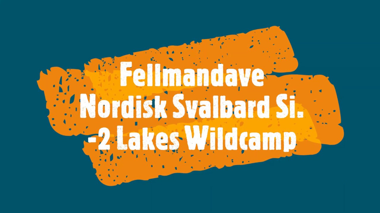 Nordisk Svalbard Si tent   -2 Wild Camp lakes