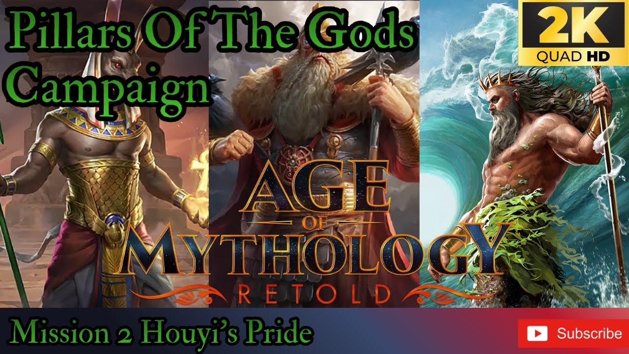 Age Of Mythology Retold Pillars Of The Gods Mission 2 Houyi's Pride (UHD) 60FPS