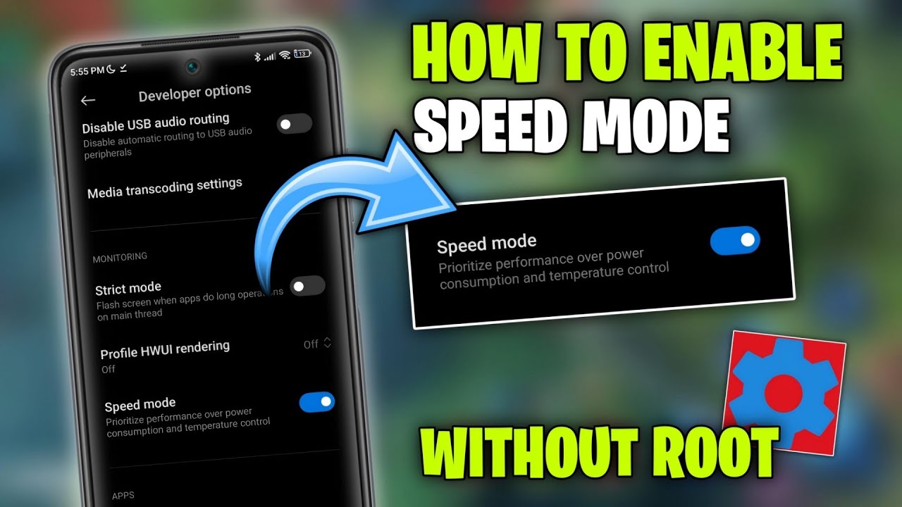 Как включить опцию Speed ​​Mode на любом устройстве Xiaomi без рут-прав!