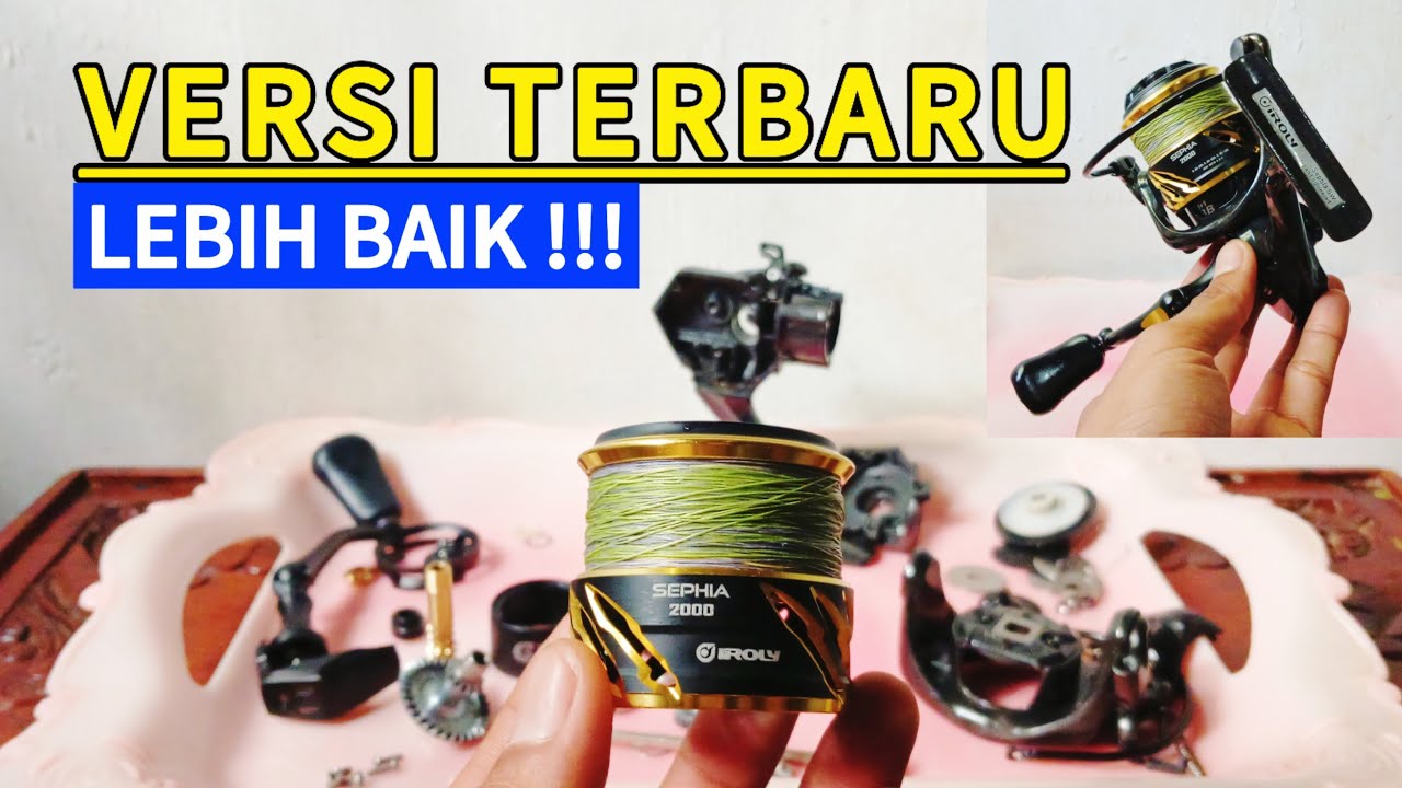Reel iroly Sephia 2000 SW CARBON