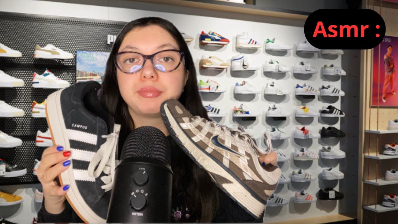 Asmr : Roleplay vendeuse de chaussures 👟 
