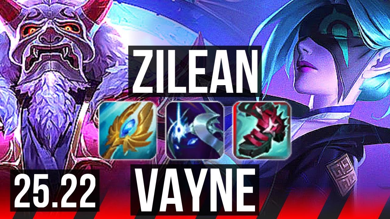 ZILEAN vs VAYNE (TOP) | 2/2/22 | NA Master | 25.22