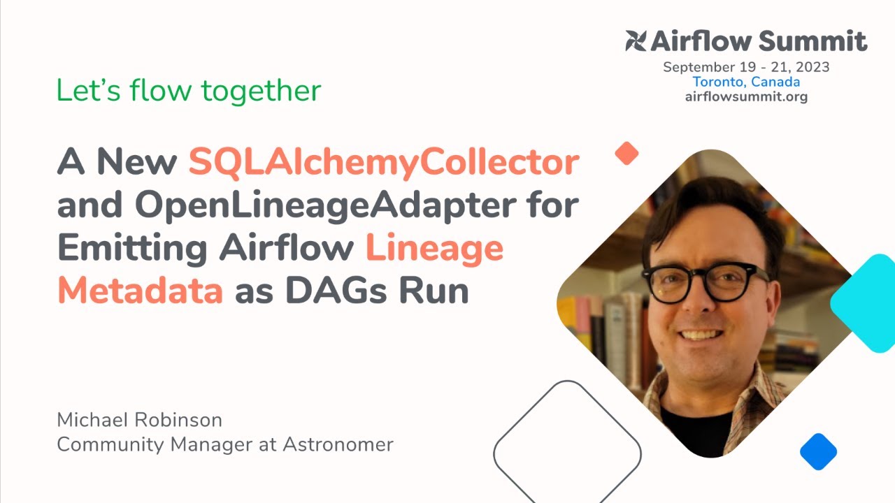 Новый SQLAlchemyCollector и OpenLineageAdapter для генерации метаданных Airflow Lineage при запус...