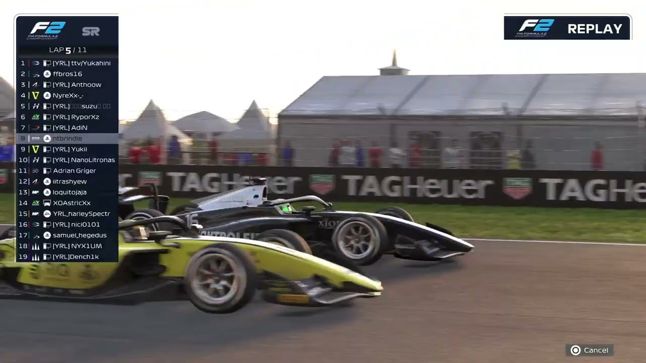F1 25 YRL Sprint Race Silverstone Reverse HIGHLIGHTS