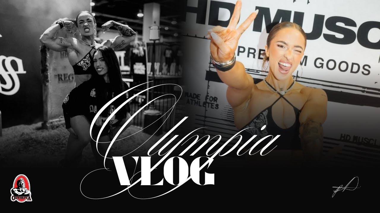 travel day + olympia expo vlog 2025